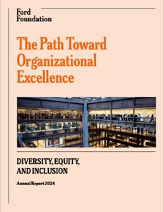 Cover of DEI report, Creating a Culture of Excellence