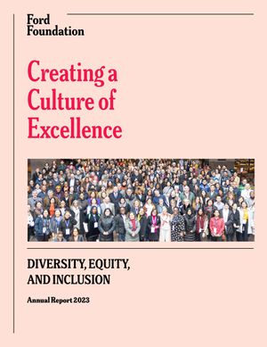 Cover of DEI report, Creating a Culture of Excellence